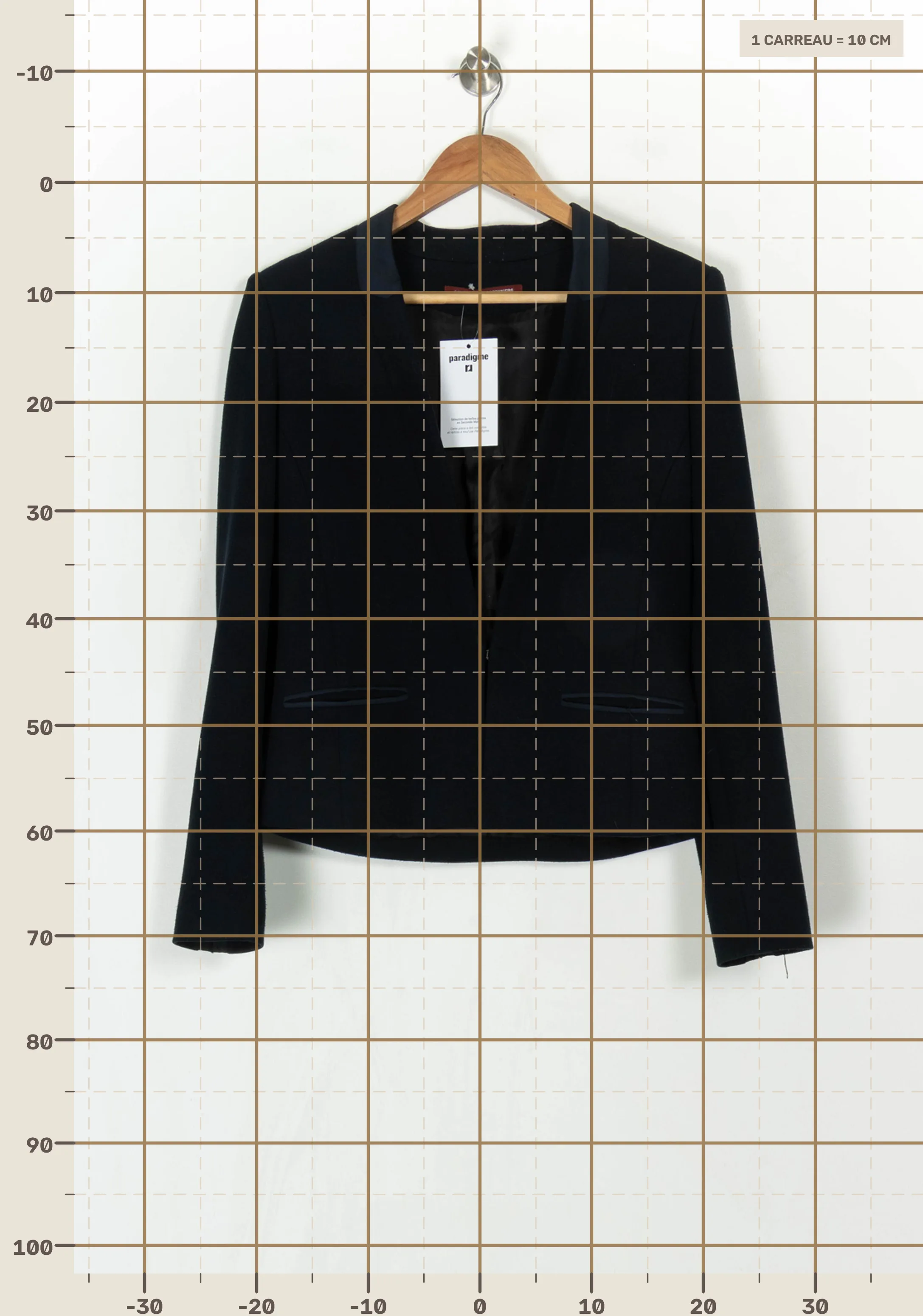Veste COMPTOIR DES COTONNIERS - Seconde main Bleu