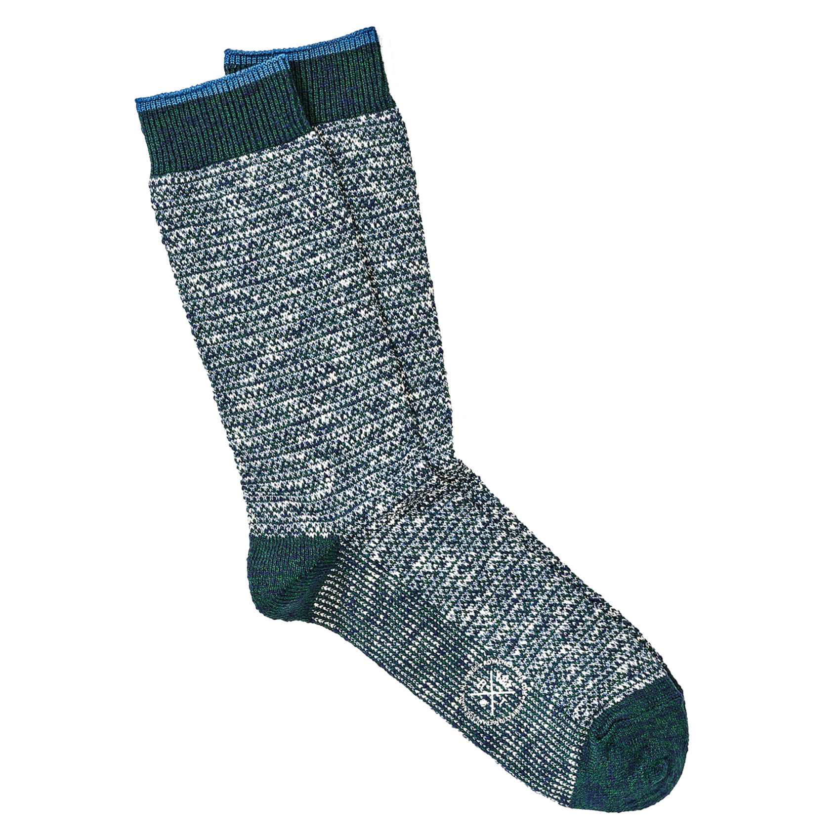 Ribbed Cottonblend Socks Mousse Royalties Men Place des Tendances