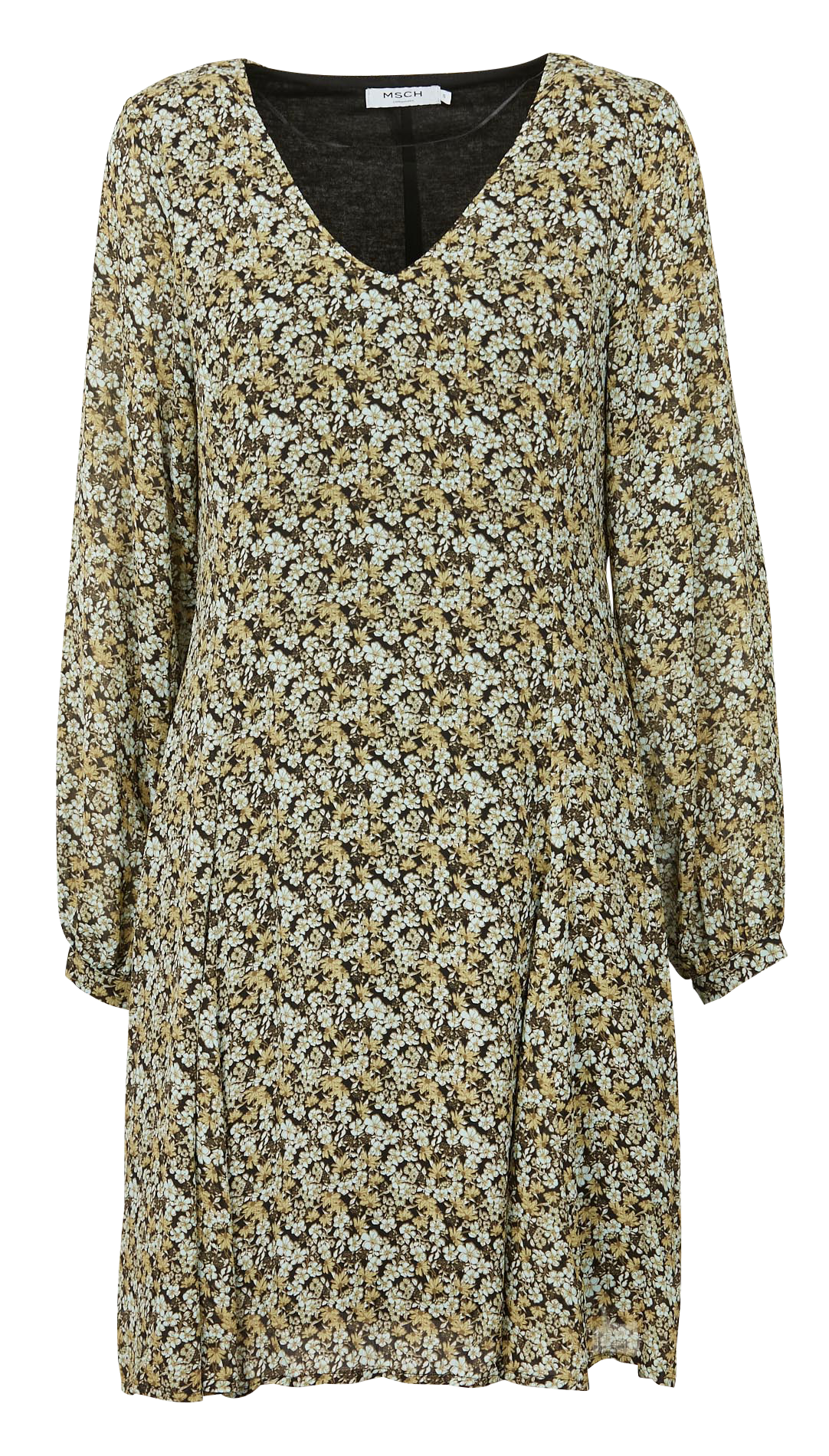 Robe courte évasée MOSS COPENHAGEN Vert