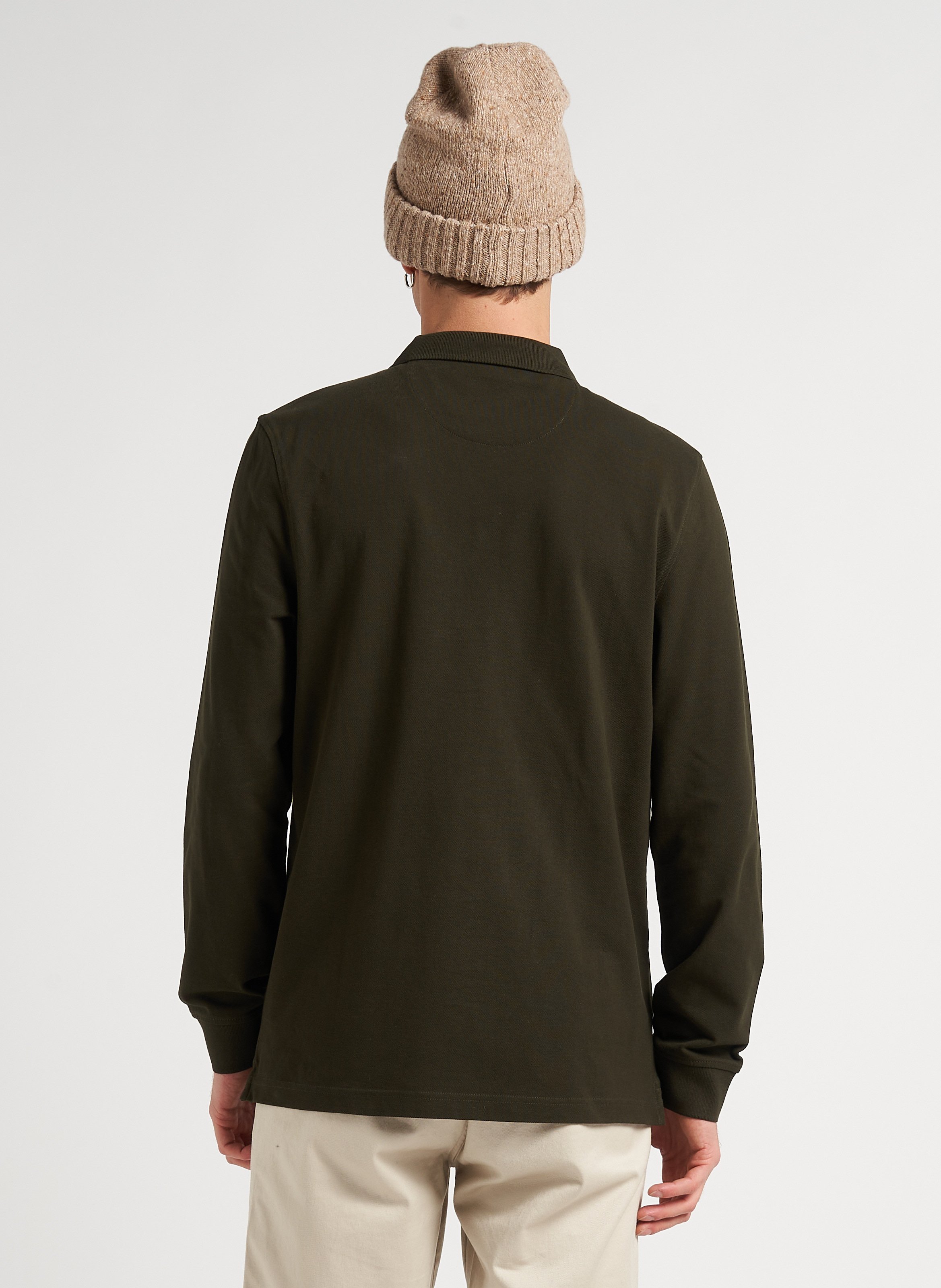 Polo regular-fit en coton bio FARAH Vert