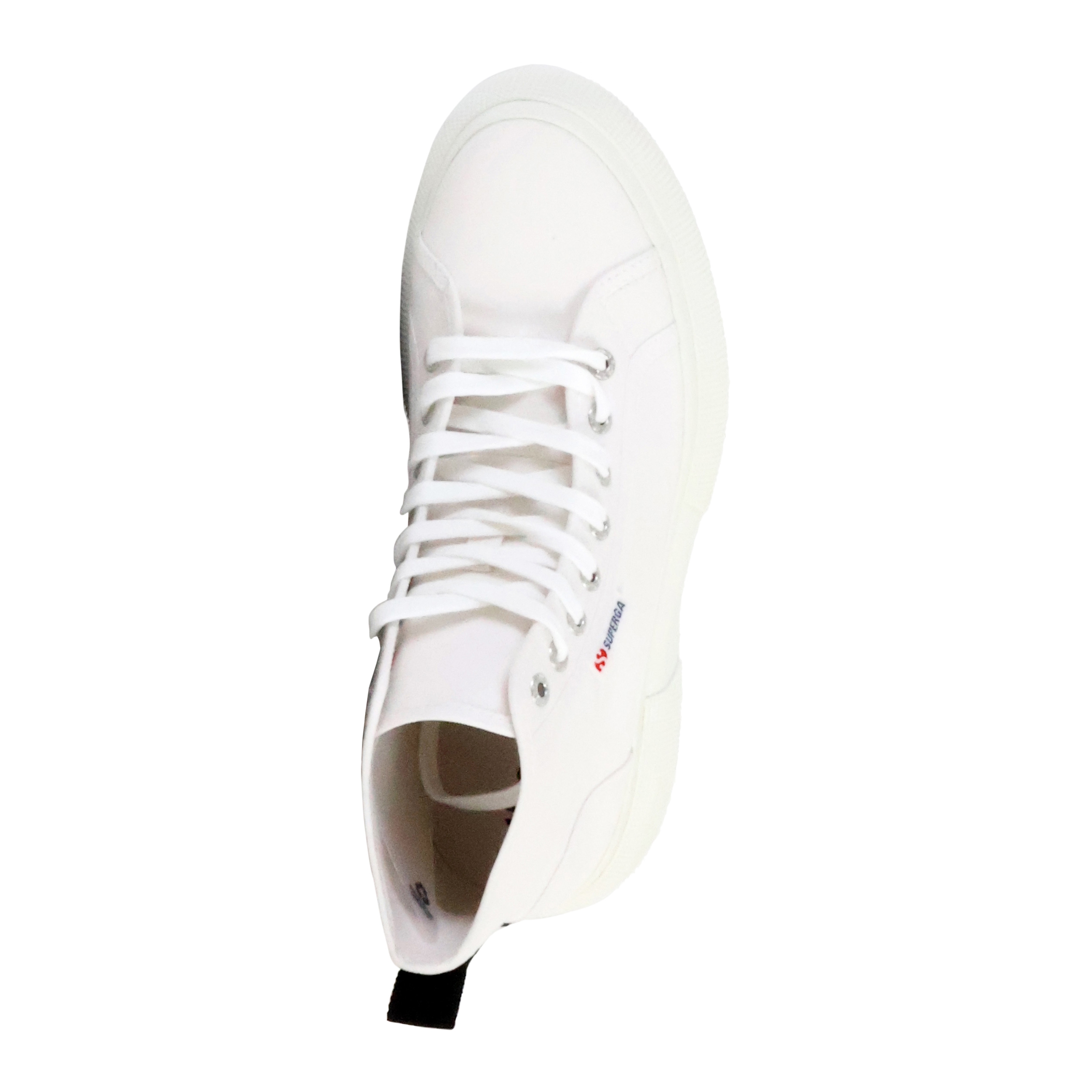 Superga Bubble Mid lace-up high-top sneakers SUPERGA White