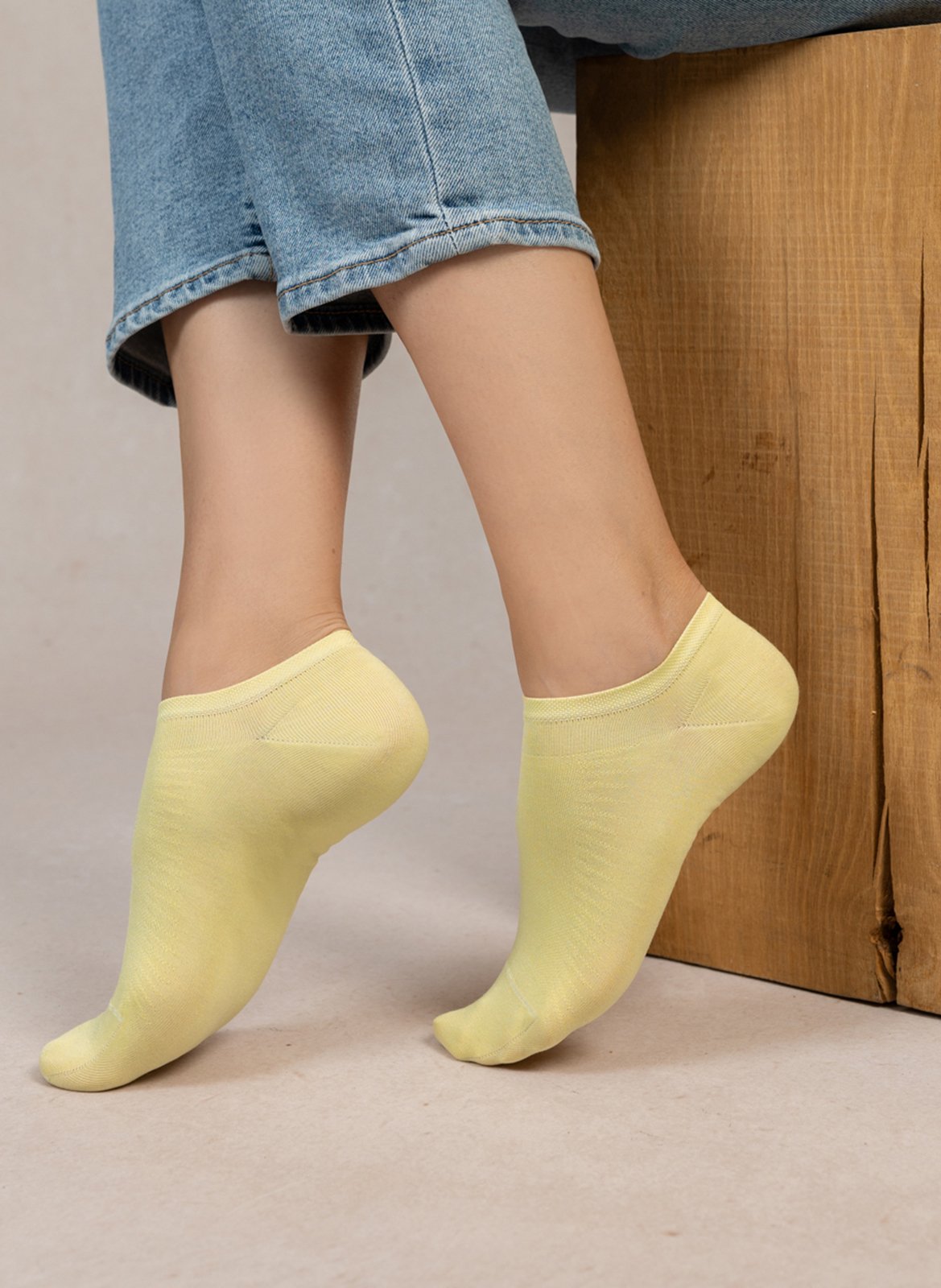 Lisle ankle socks BLEUFORET Green