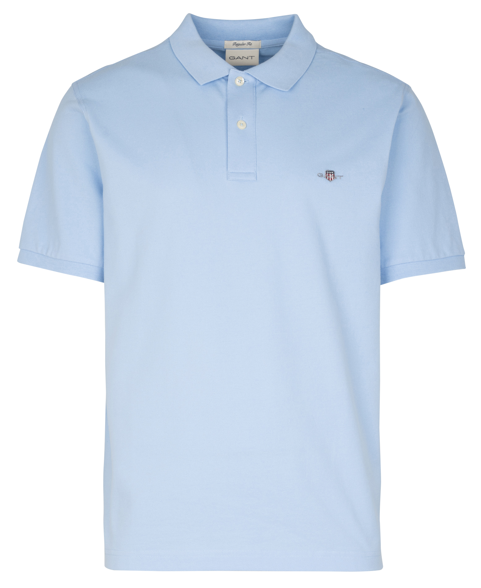 Polo col classique droit en coton  GANT Bleu