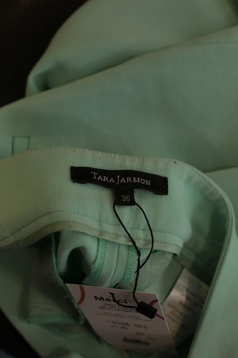 Green straight-leg pants TARA JARMON - Seconde Main Green