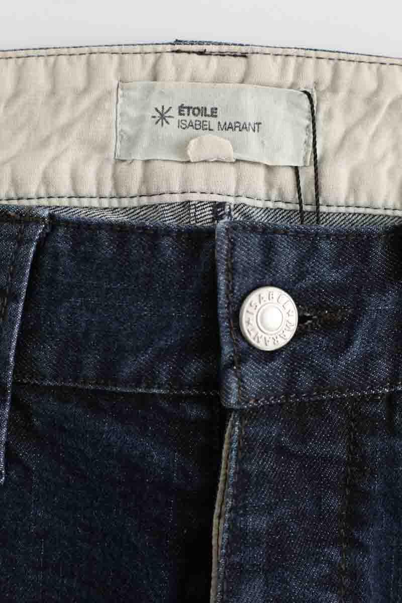 Cotton mini skirt ISABEL MARANT ÉTOILE - SECONDE MAIN Blue