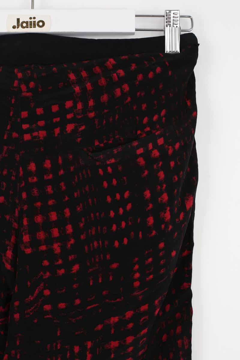 Slim cotton trousers ISABEL MARANT ÉTOILE - SECONDE MAIN Red