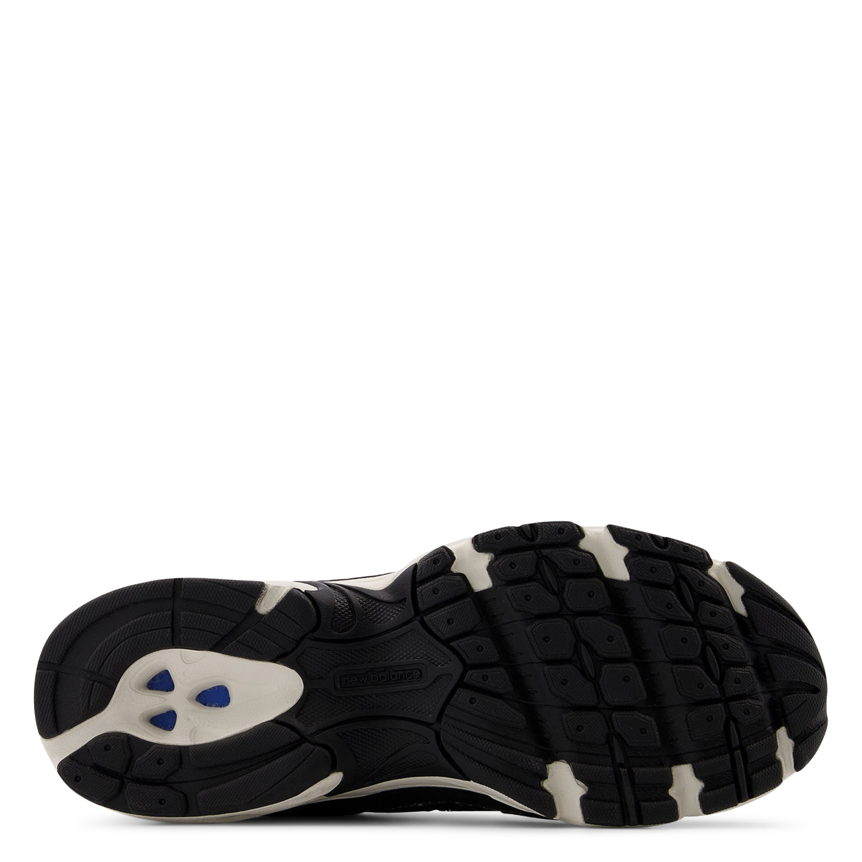 Low-top leather mix sneakers NEW BALANCE Black