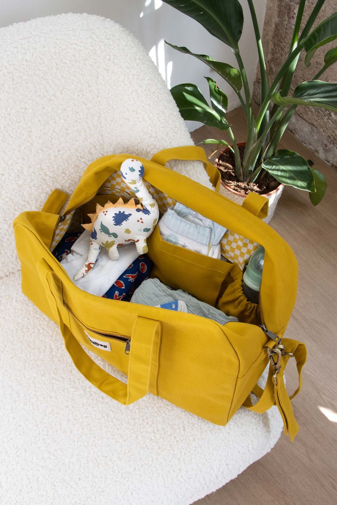 Basile diaper bag HINDBAG Yellow