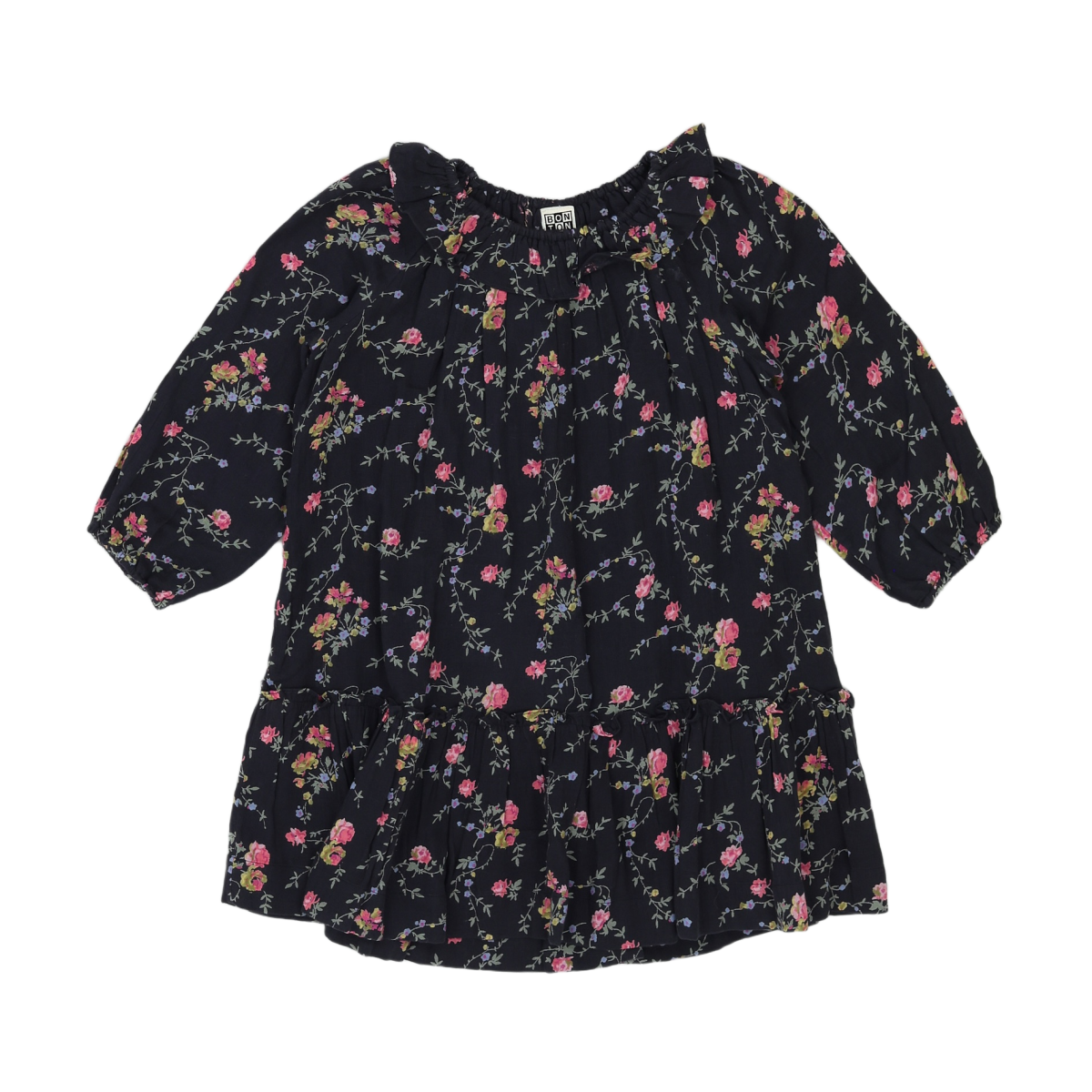 Black child's dress - 4 years BONTON - Seconde Main Black