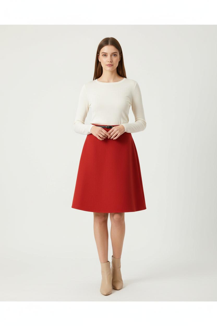 Short & midi skirt COMPTOIR DES COTONNIERS - Seconde main Red