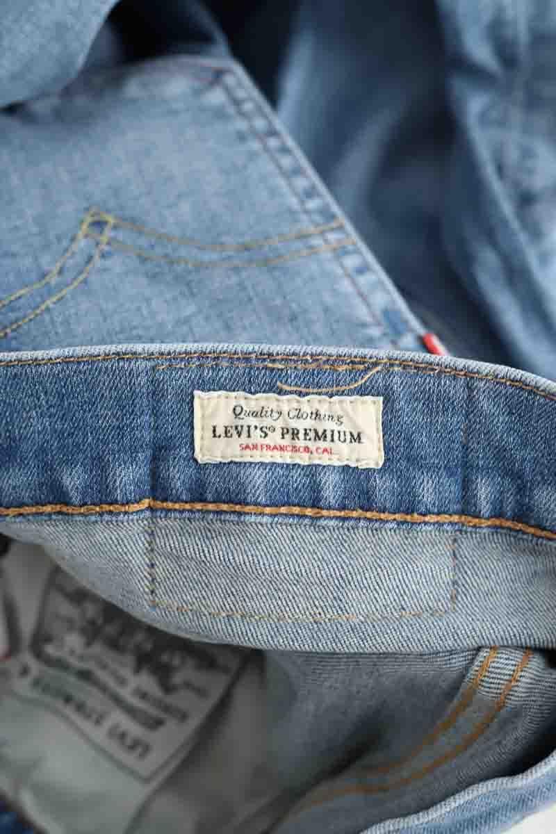 510 stretch cotton slim jeans LEVI'S - Seconde main Blue