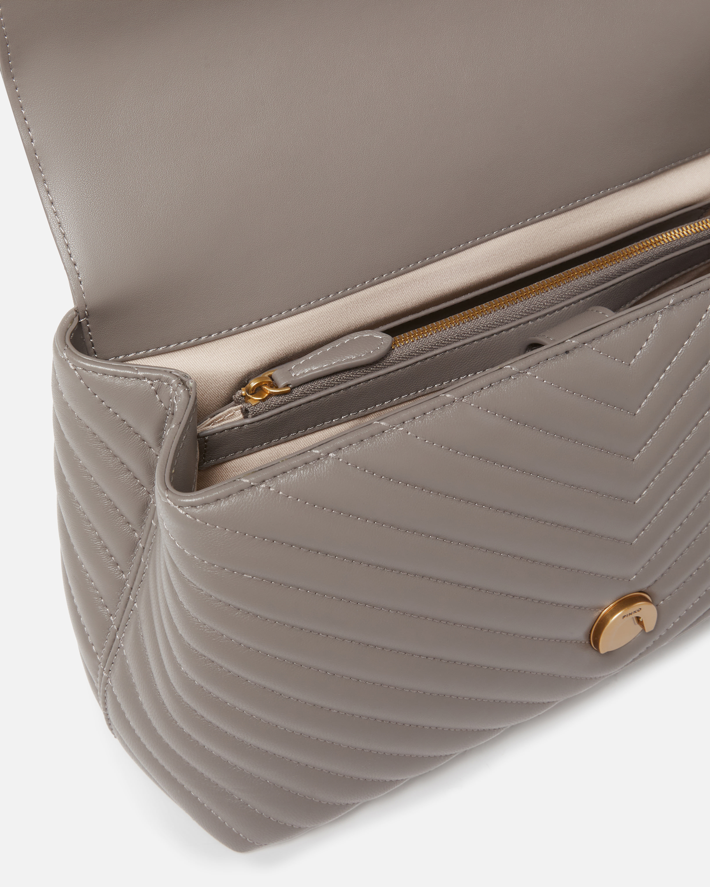 Big Lady Love Bag Puff Chevron PINKO Multicolored