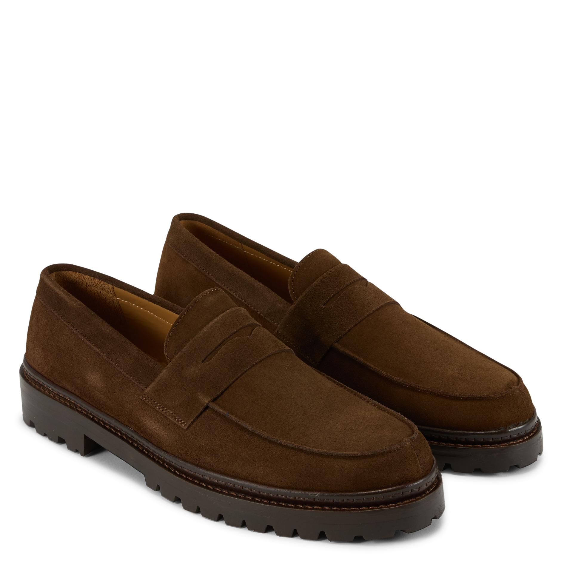 Mocassins en cuir BOBBIES Marron