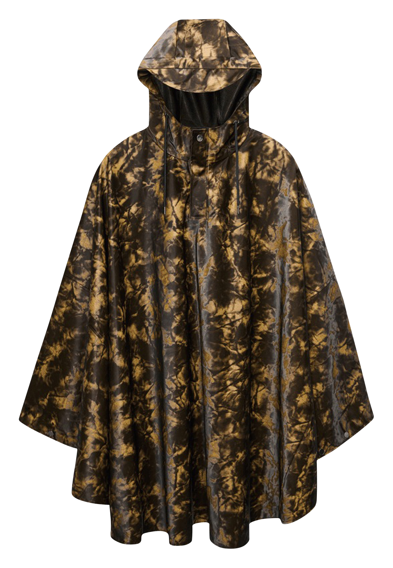 Cape imprimée à capuche RAINS Multicolore