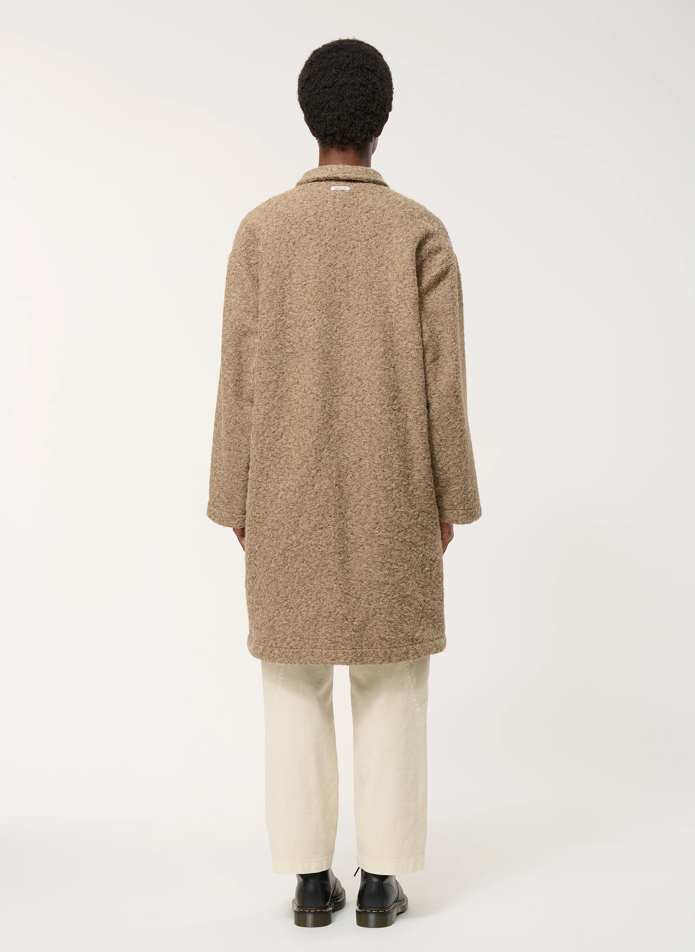 Manteau col montant HUMILITY Beige