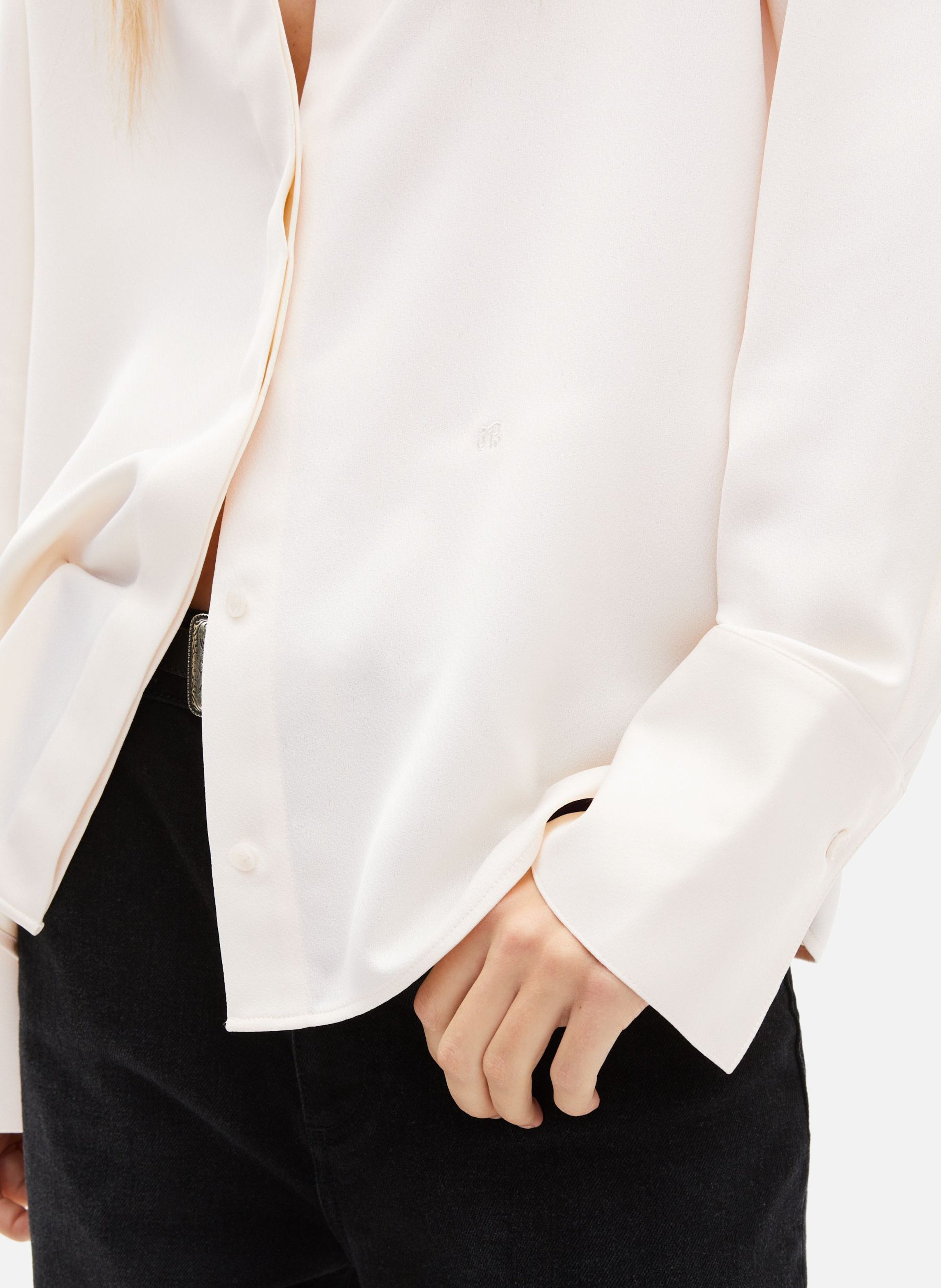 Satin shirt THE KOOPLES White
