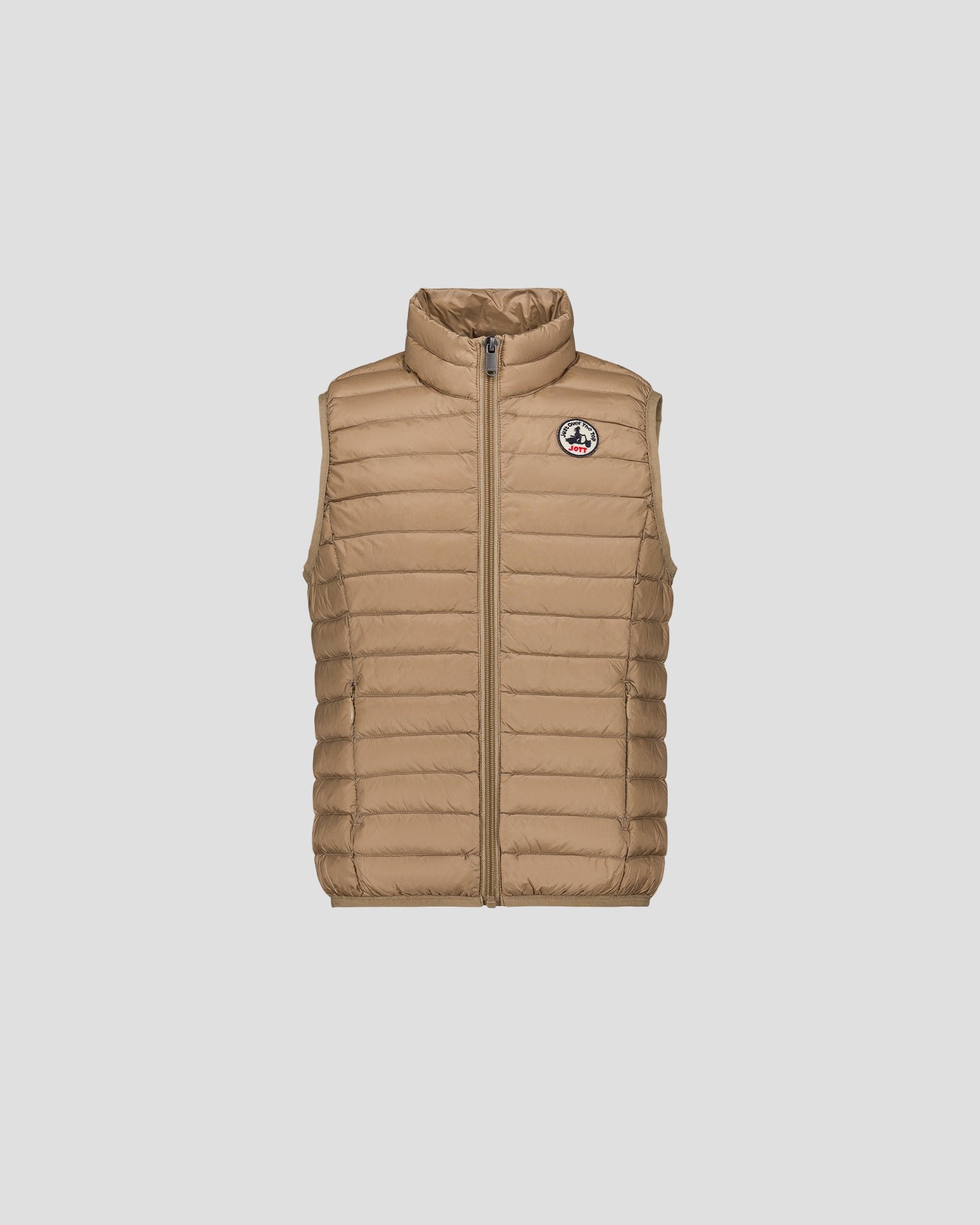 Zoe children's sleeveless puffer jacket JOTT Beige