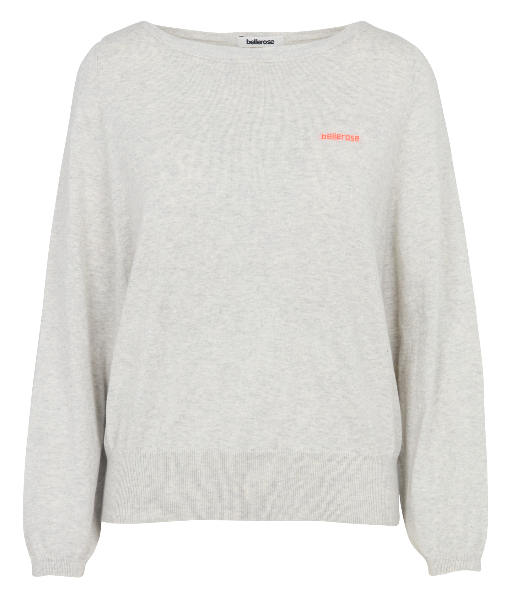 Ärmelloser Pullover mit Schnürung aus Baumwolle und Wolle BELLEROSE Beige