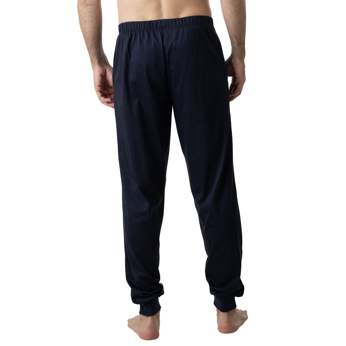 Short V-neck jersey pajamas EMINENCE Blue