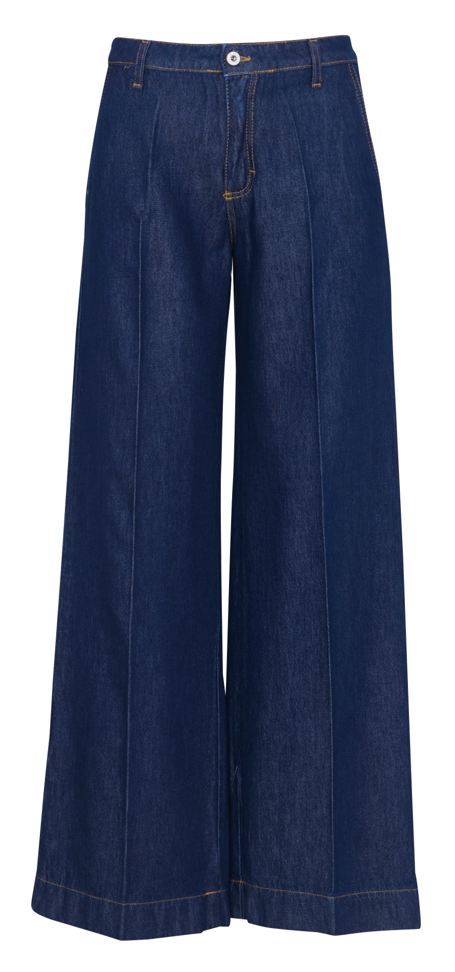 Jean large en coton mélangé PLEASE Bleu