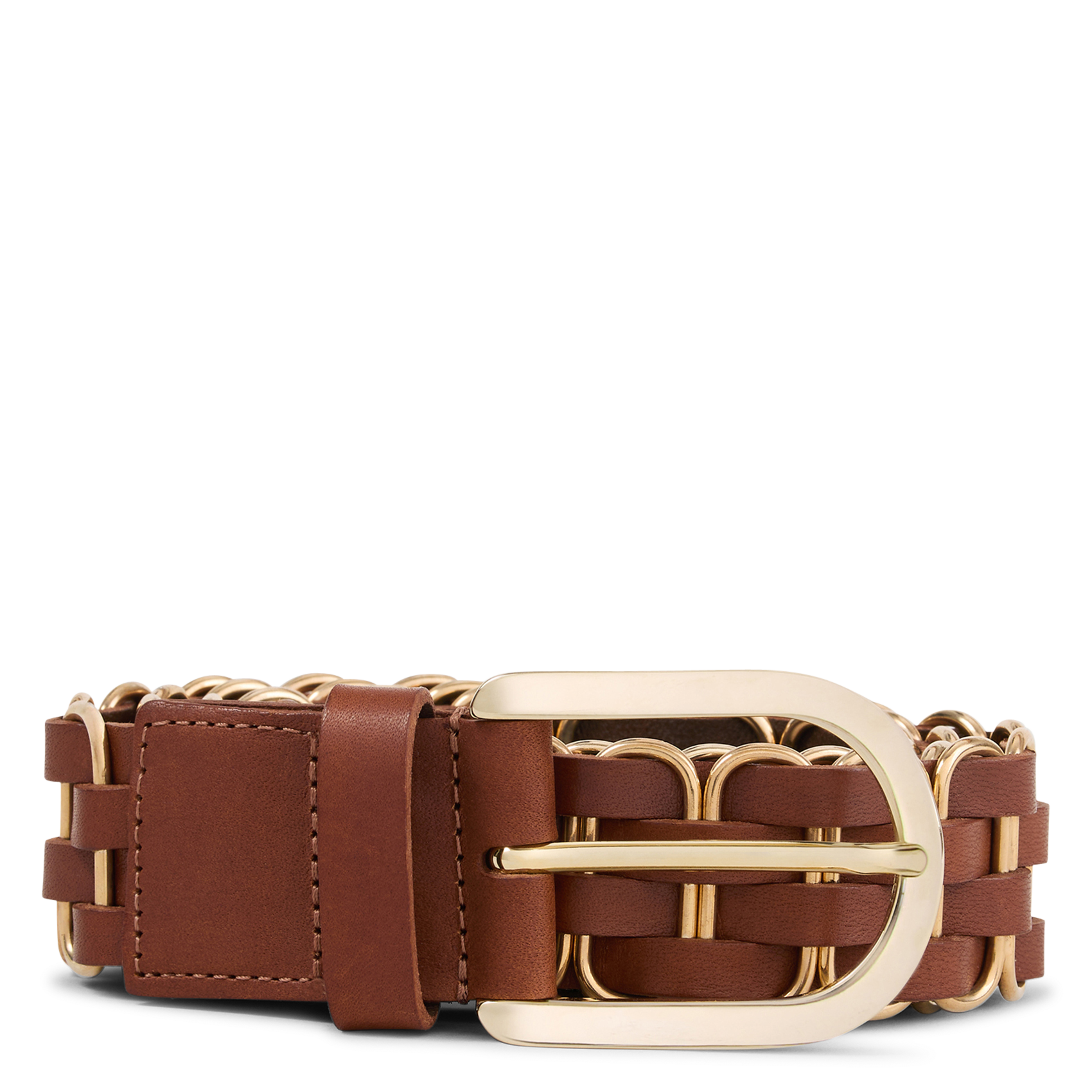 Ceinture en cuir BA&SH Marron