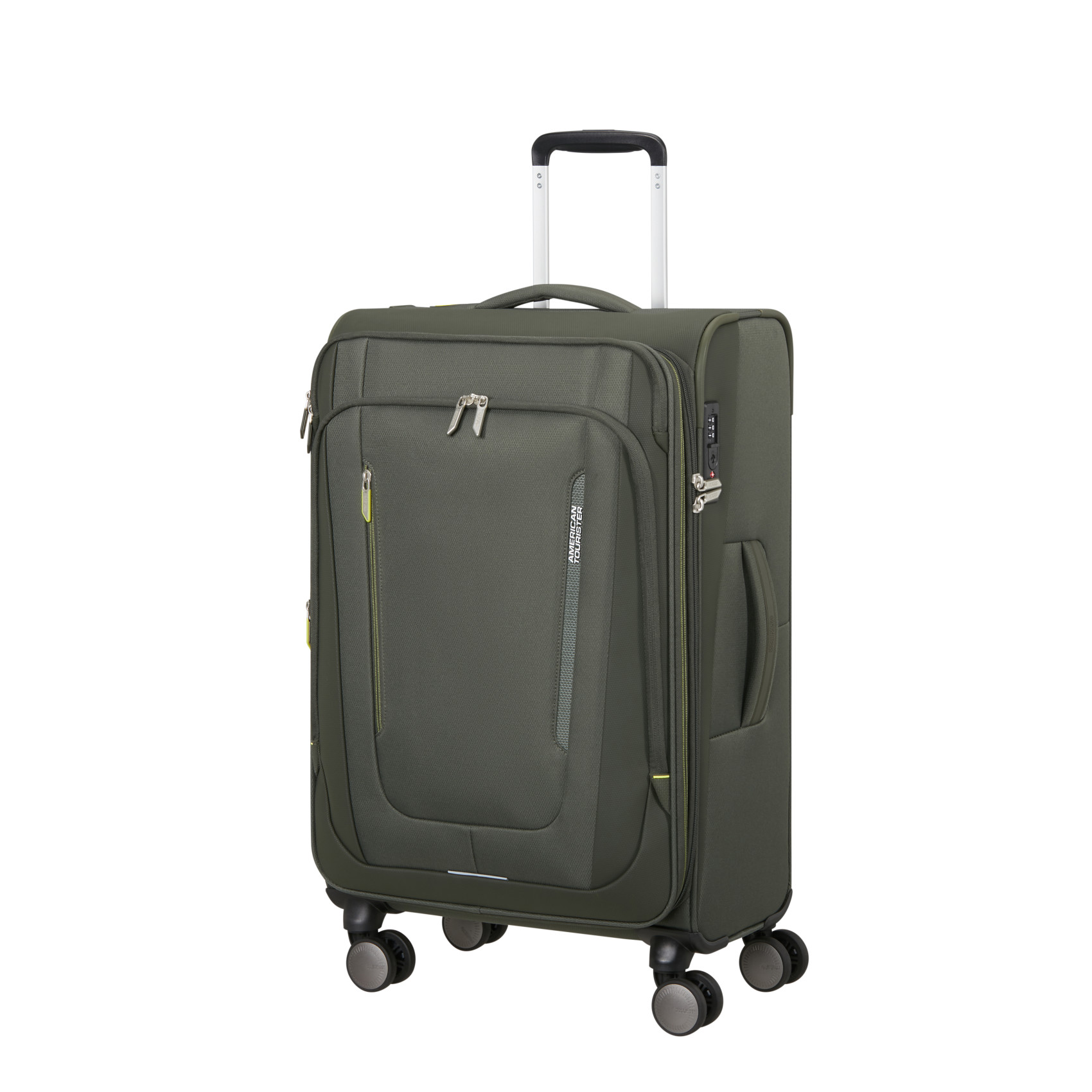 Wanderlite valise 4 roues taille m AMERICAN TOURISTER Kaki