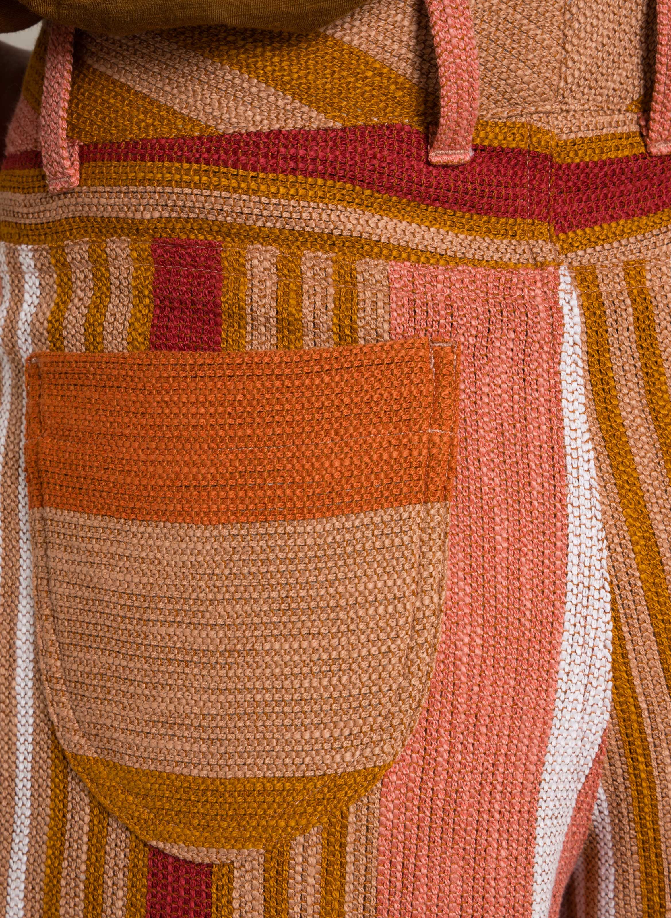 Rechte broek met strepen  BENSIMON Veelkleurig