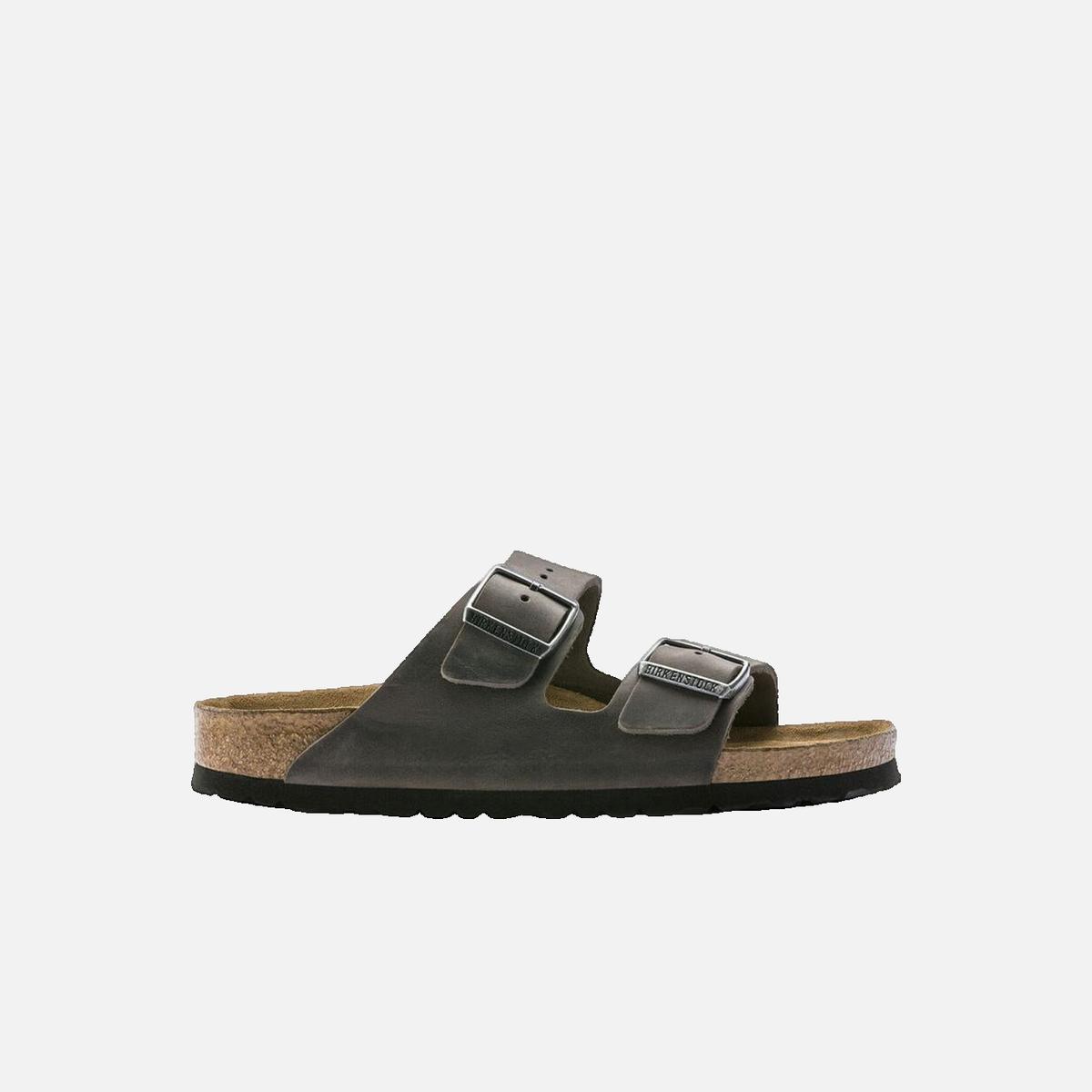 Arizona flat sandals BIRKENSTOCK Black