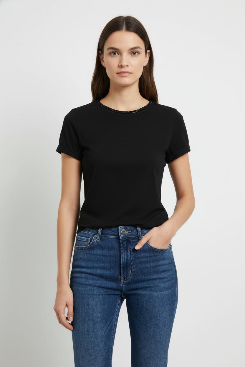 T-shirt JOSEPH - Seconde Main Black