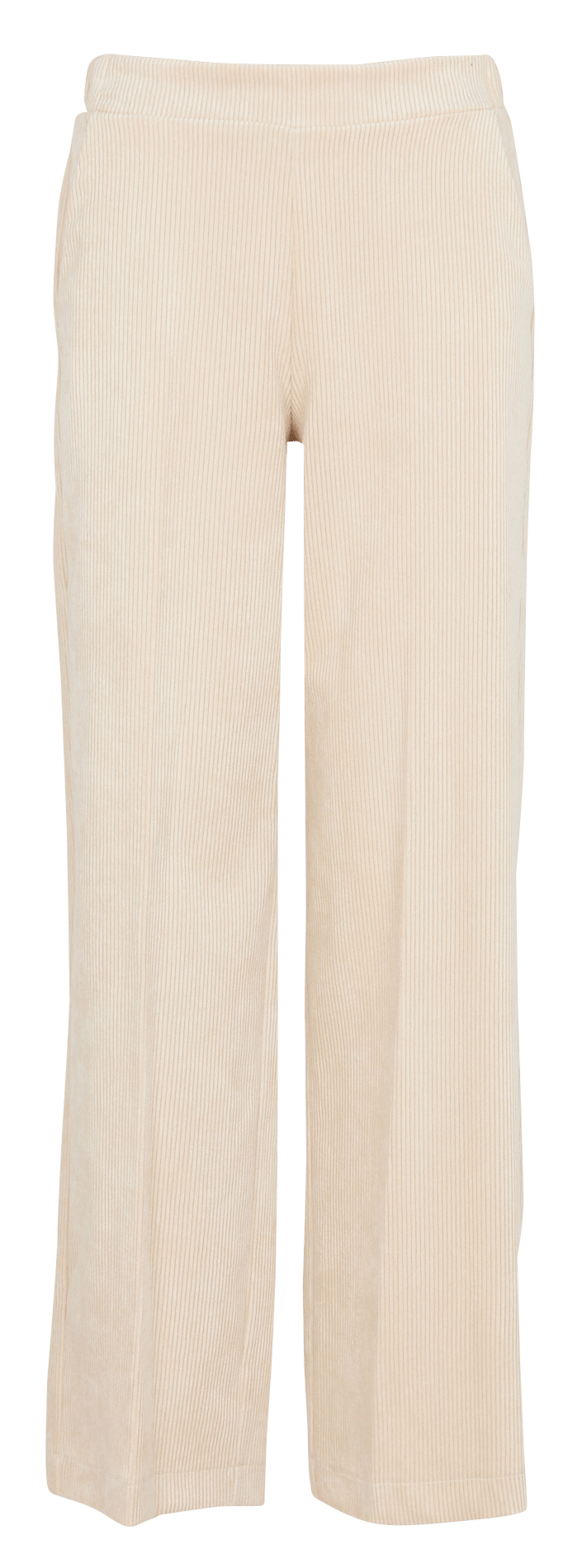 Weit geschnittene, gerippte Hose IMPERIAL Weiss