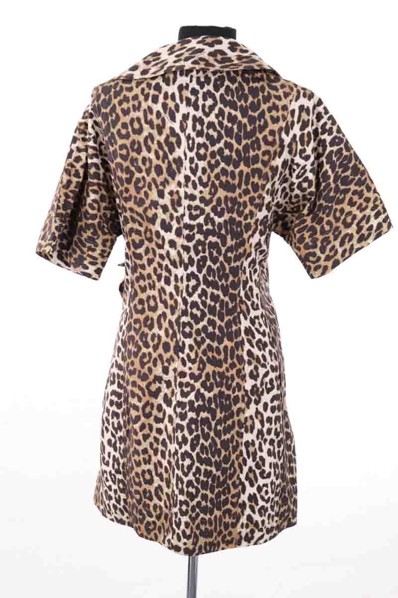Dress GANNI - Seconde Main Brown