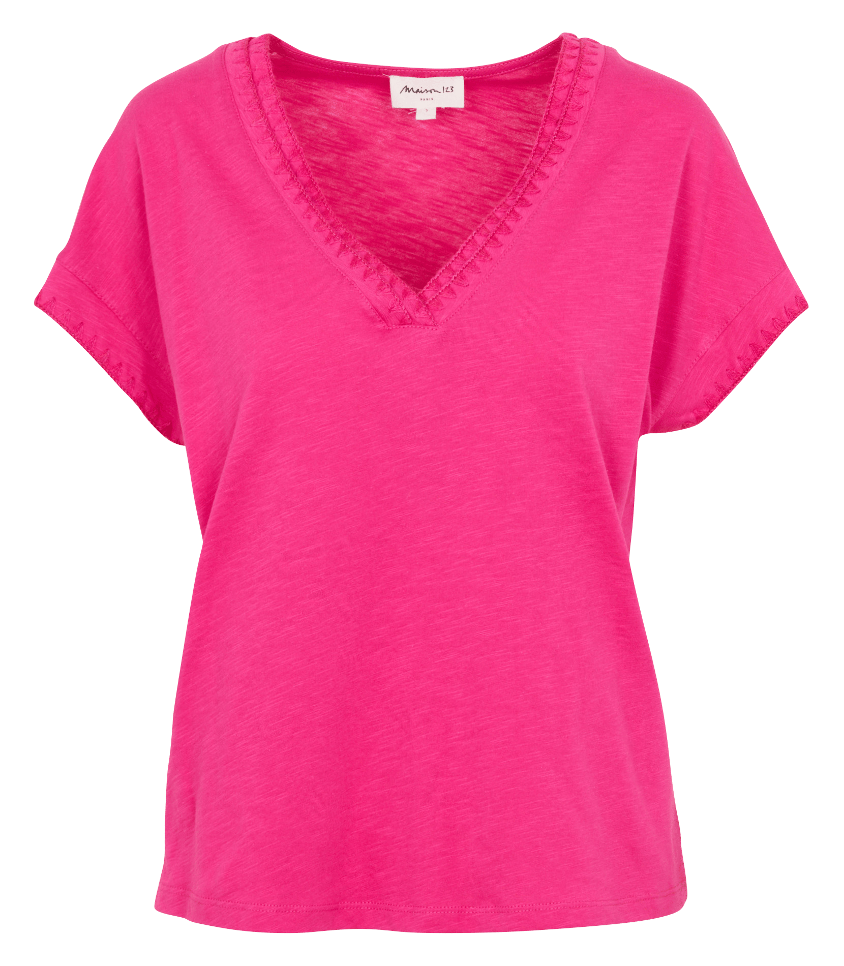 Fitted cotton t-shirt MAISON 123