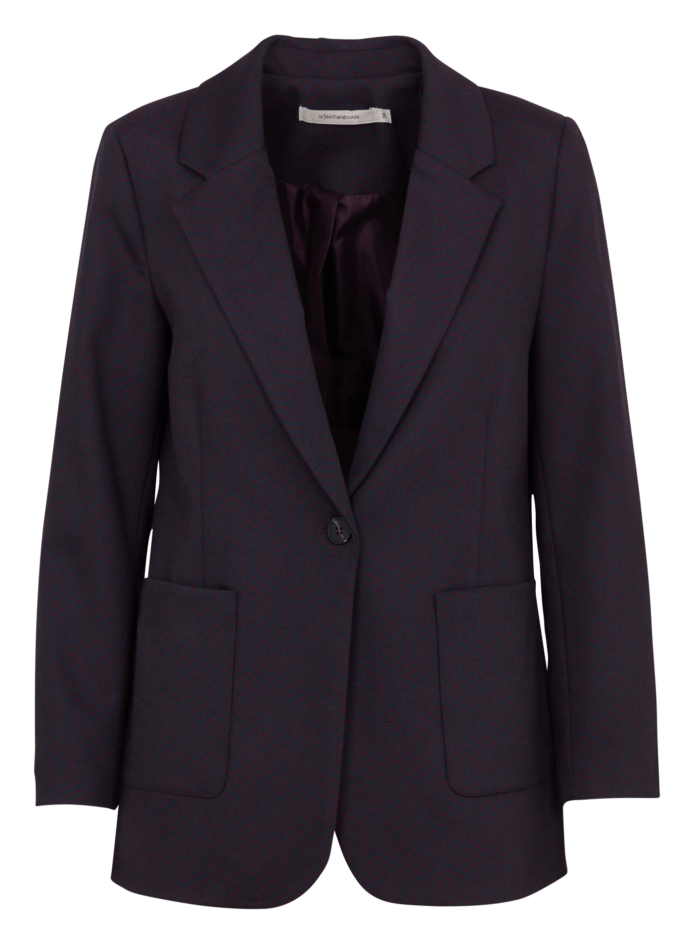 Blazer met print LA FEE MARABOUTEE Veelkleurig
