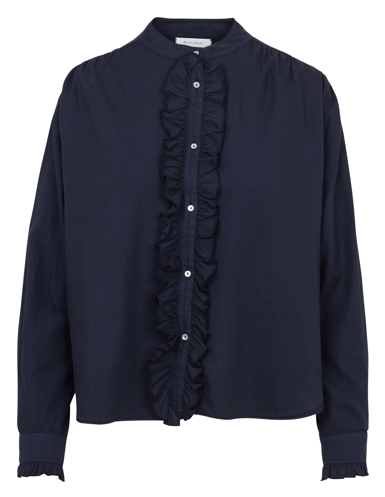 Chemise col mao en coton BELLA JONES