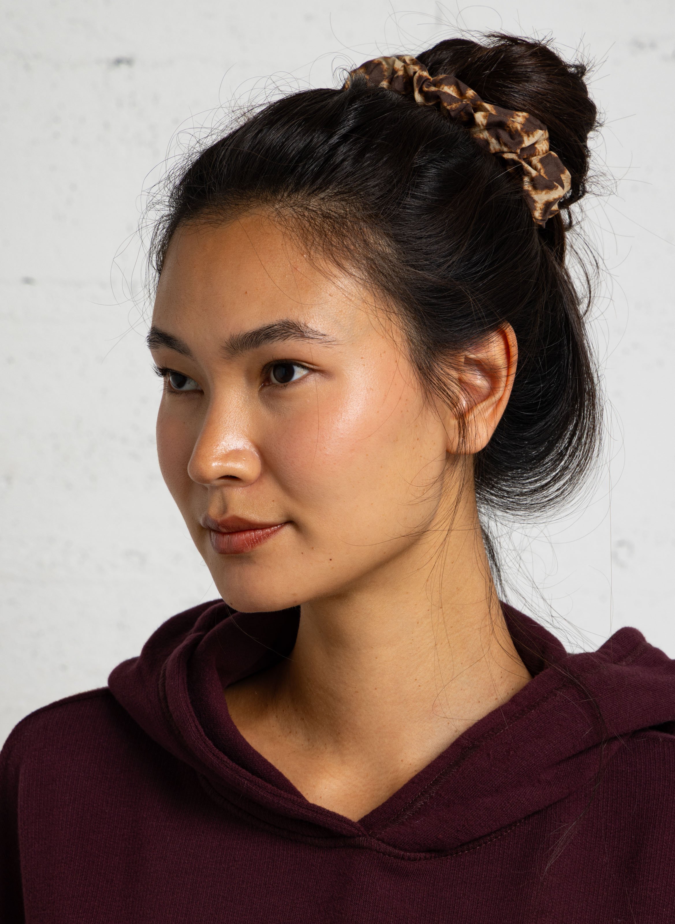 Chouchou imprimé en coton BECKSONDERGAARD Multicolore