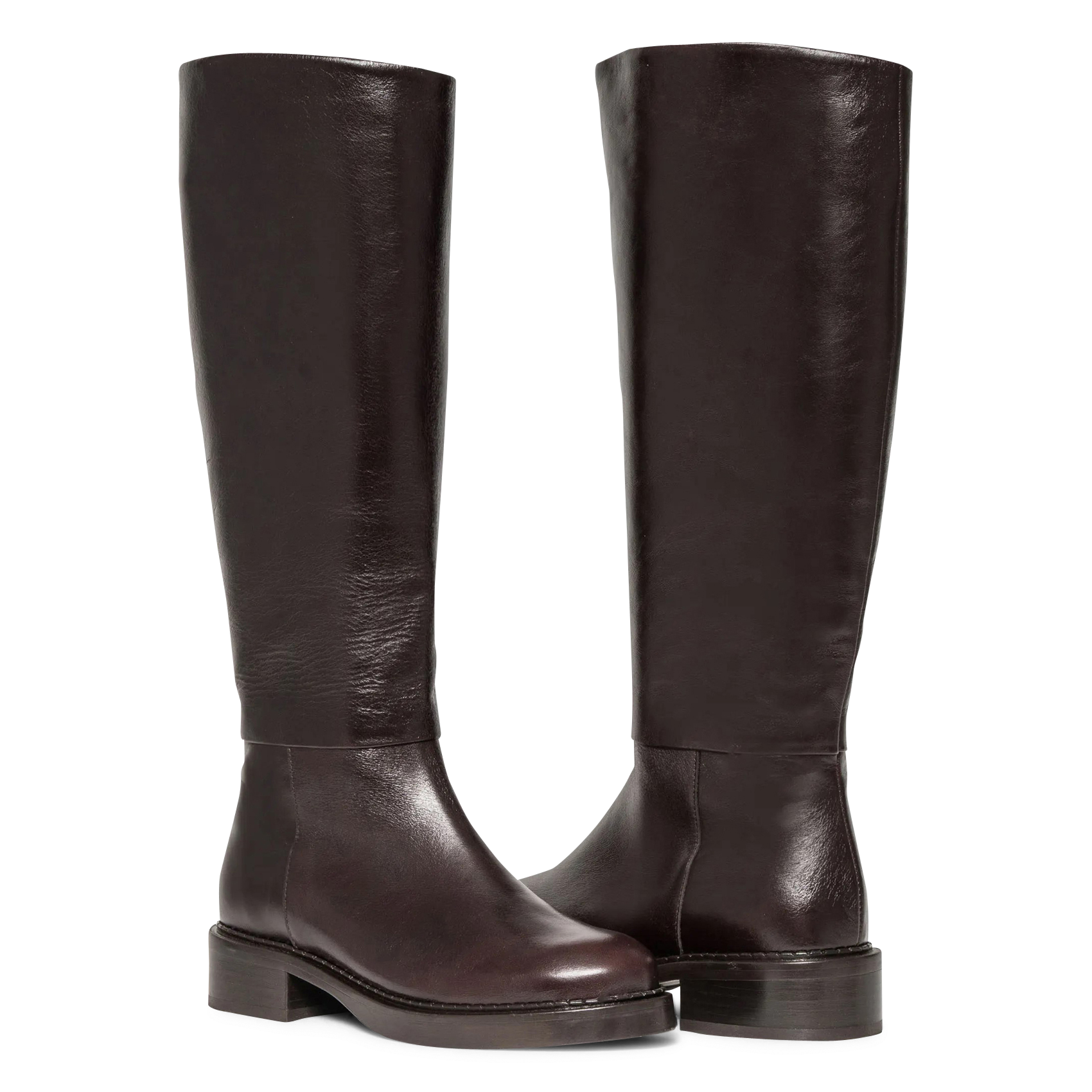 Bottes en cuir BOCAGE Marron