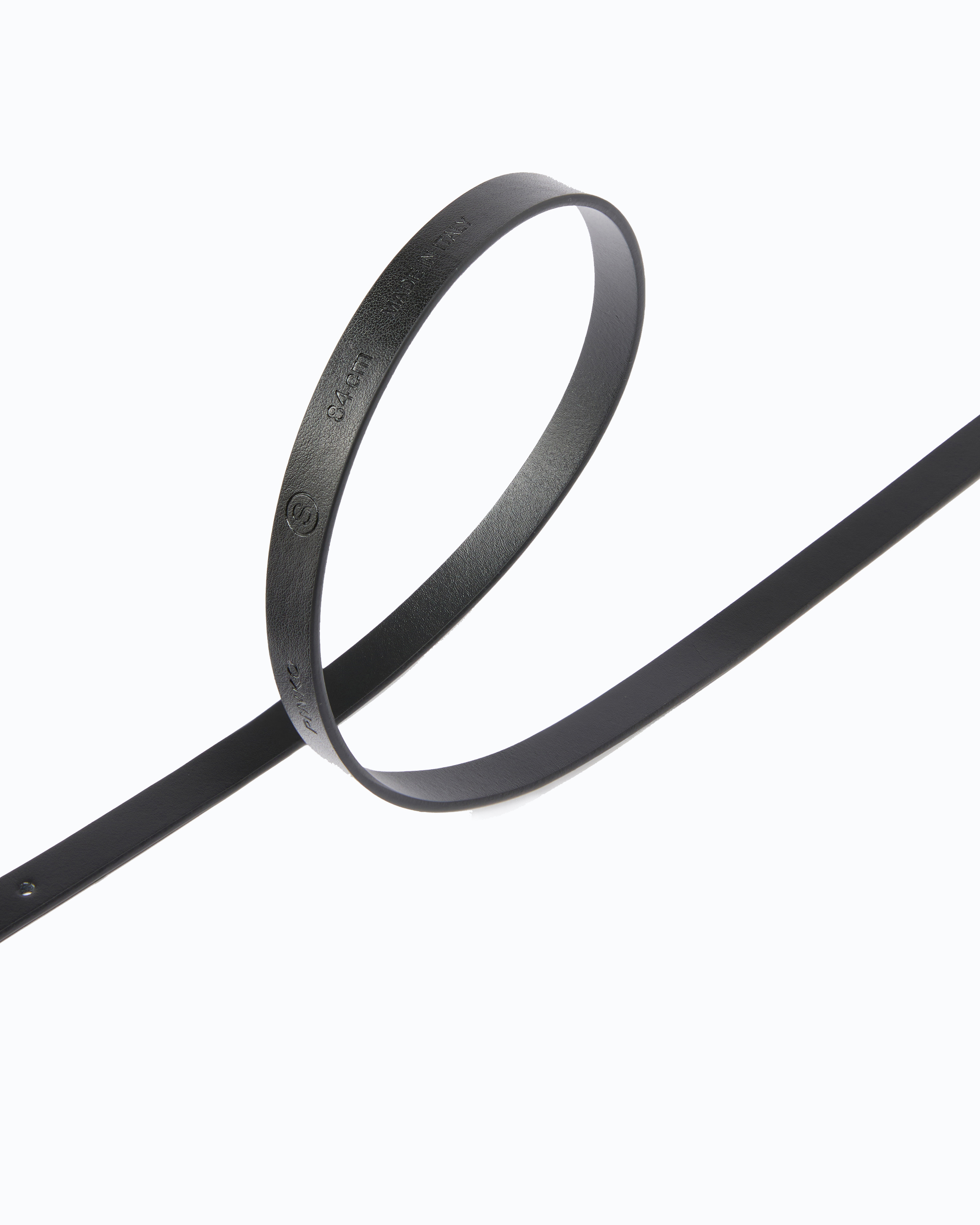 Belt with Pinko logo 1.2 cm PINKO Black