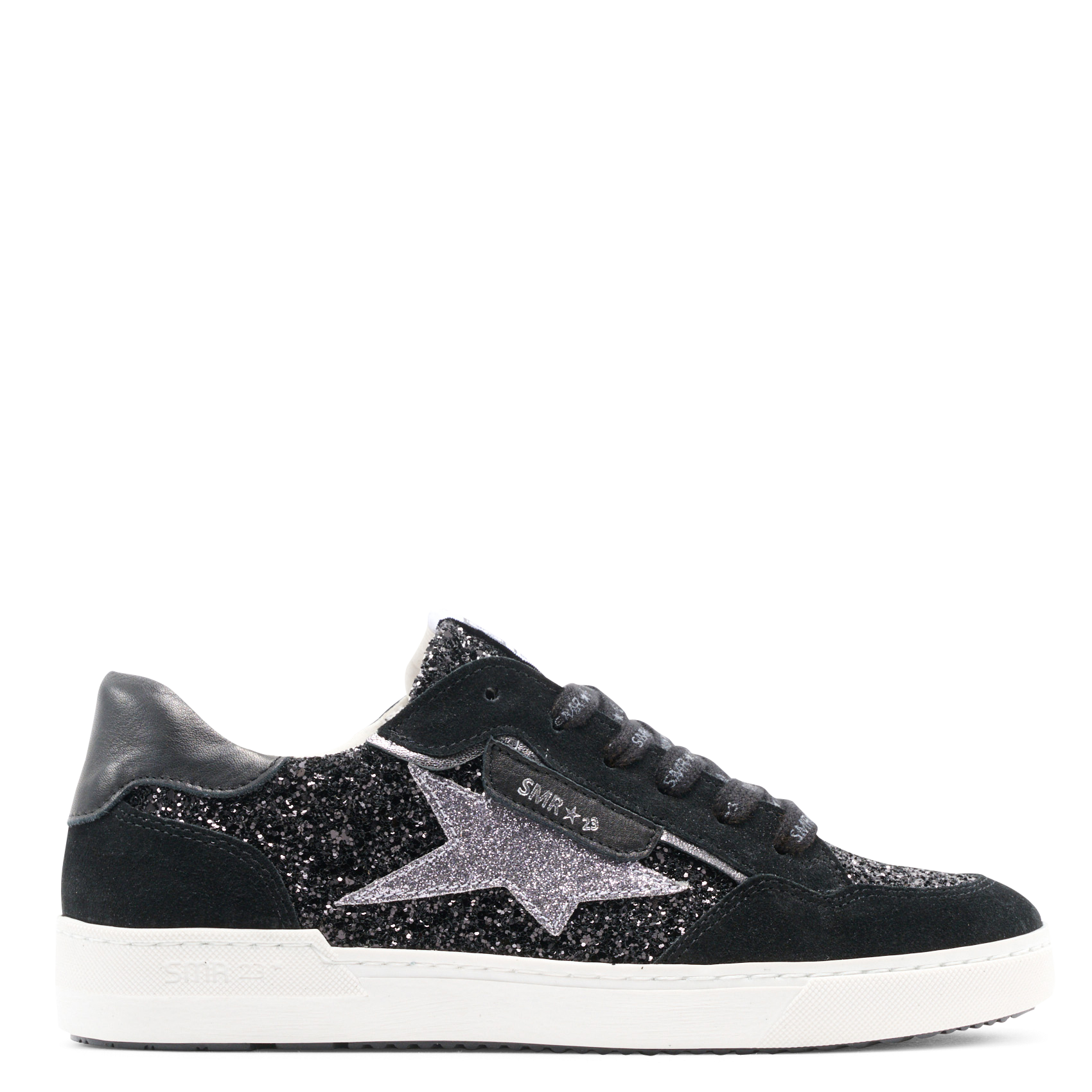 Lage sneakers met pailletten SEMERDJIAN - SMR Zwart
