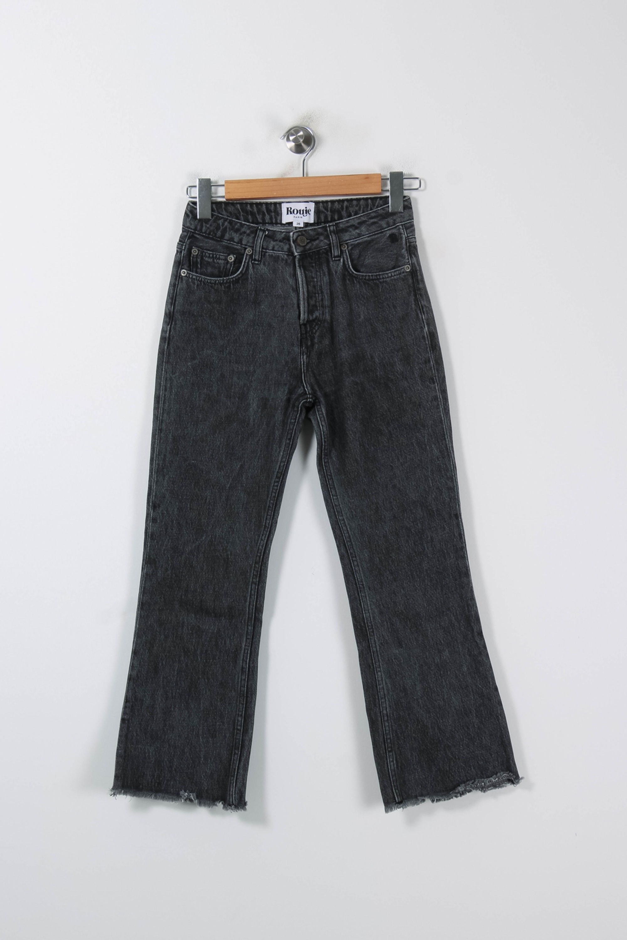 Jeans ROUJE - Seconde Main Black