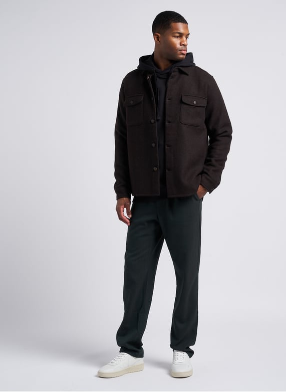 Baskets basses en cuir - Look 11