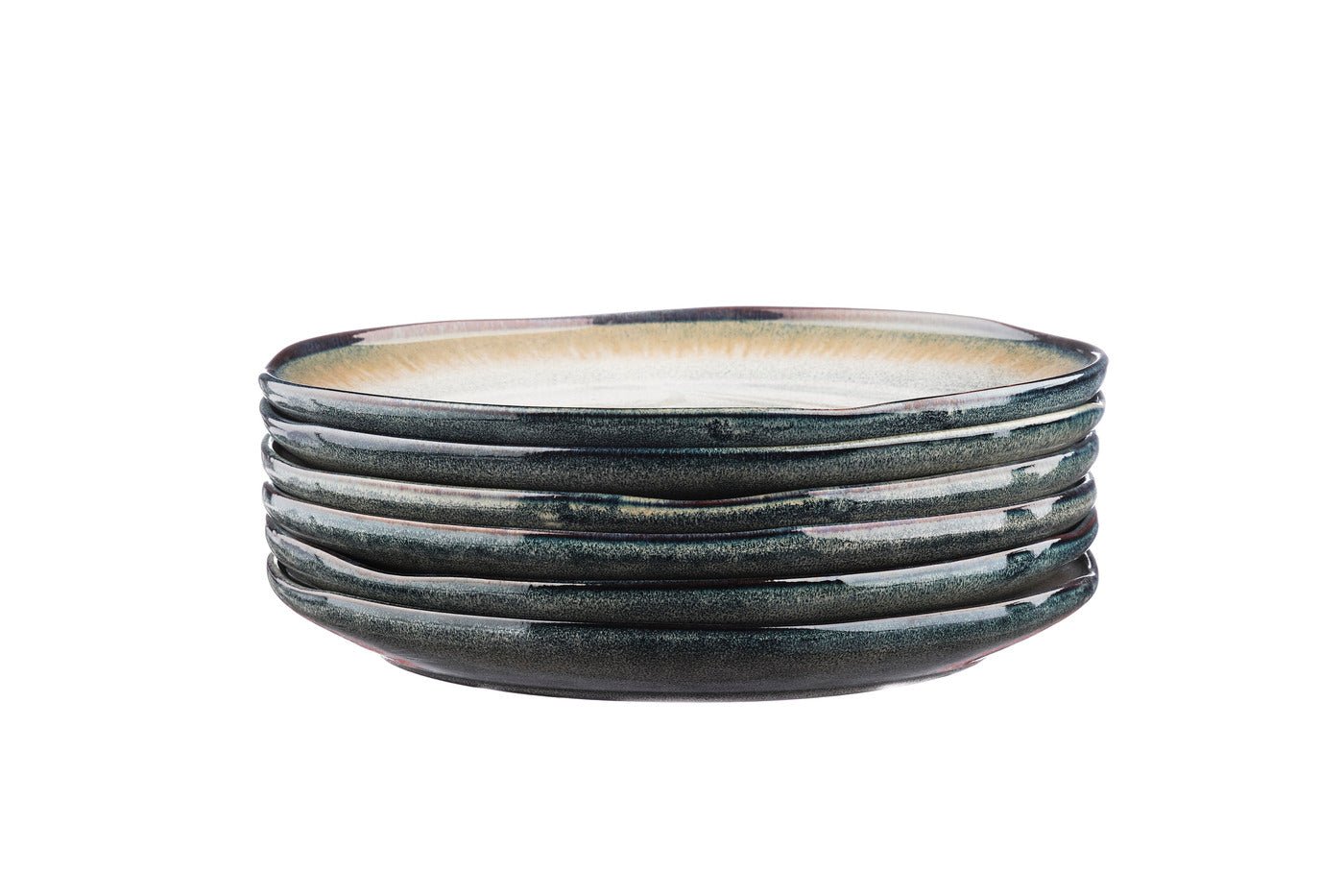 Genesis plate ø27cm - 6 pieces - sea BJORN Grey