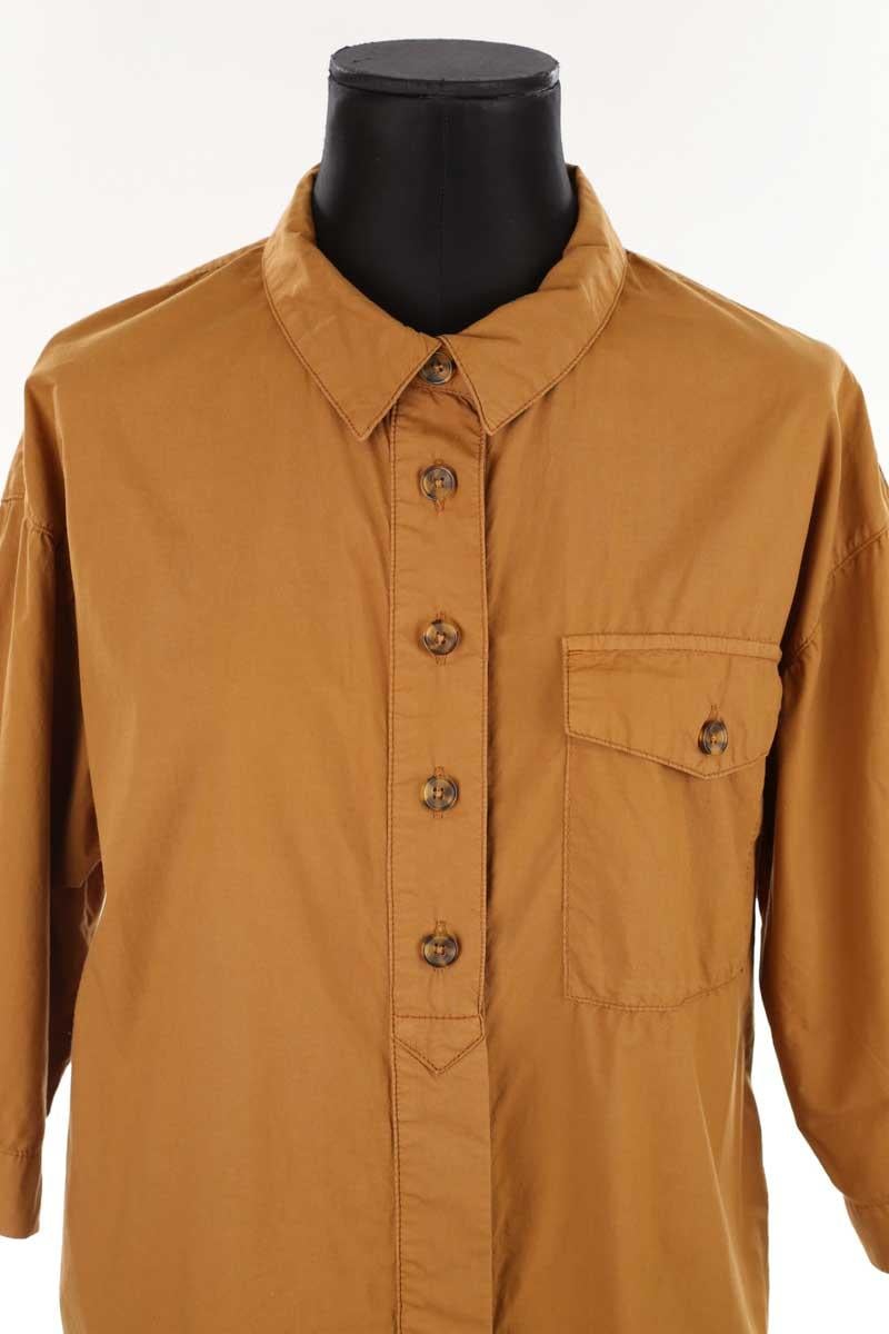 Cotton dress CHLOE STORA - SECONDE MAIN Brown