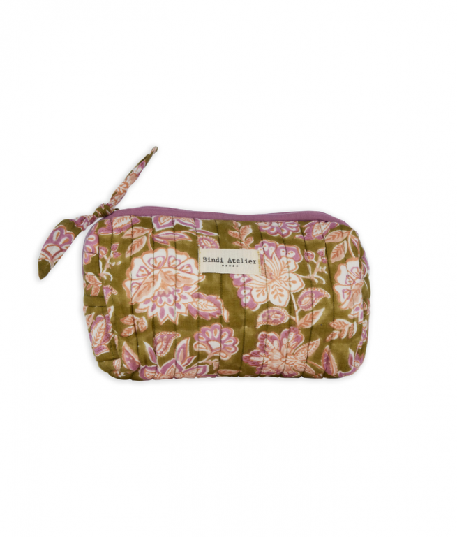 Make-up bag BINDI ATELIER Green