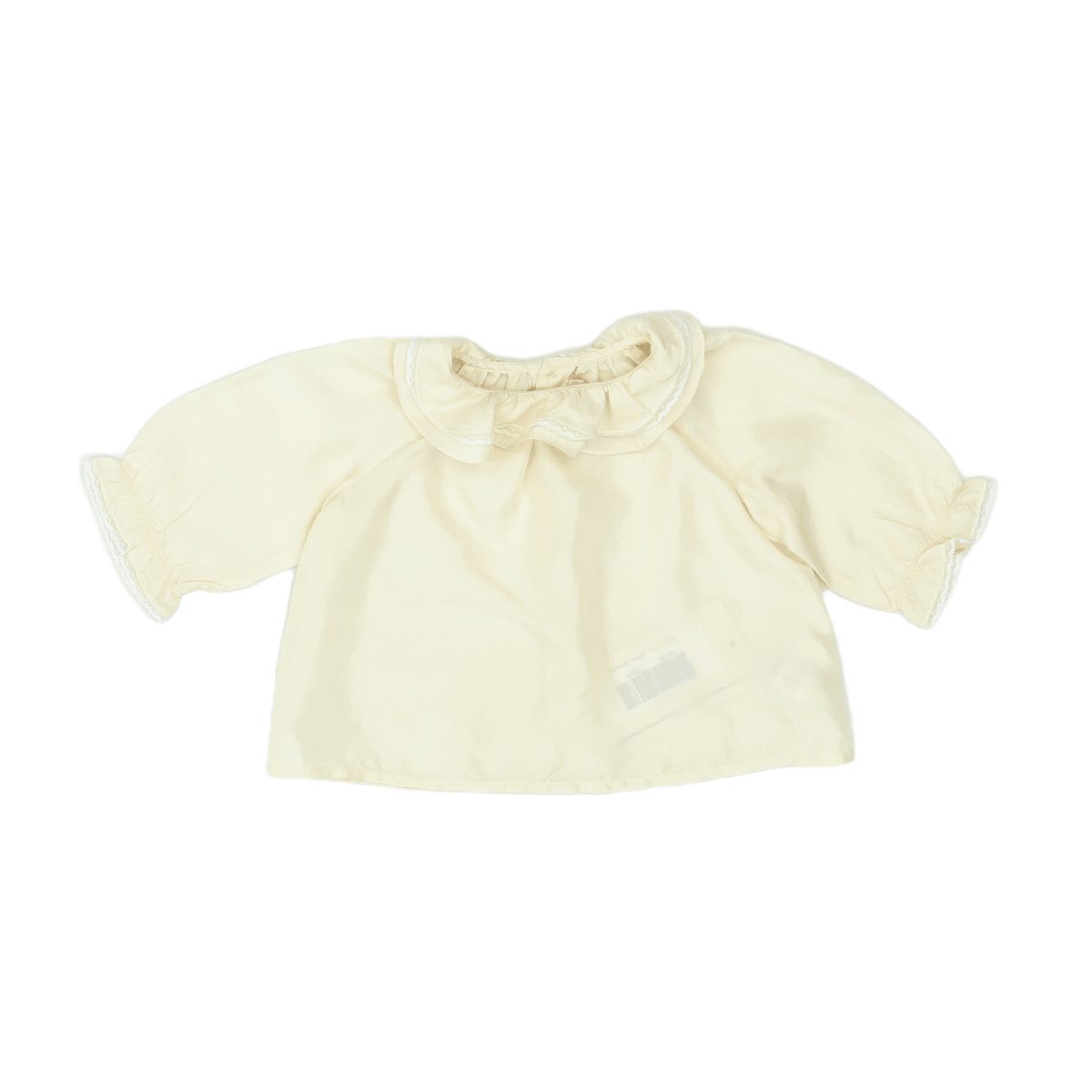Beige Baby Blouse - 3 months BONPOINT - Seconde Main Beige