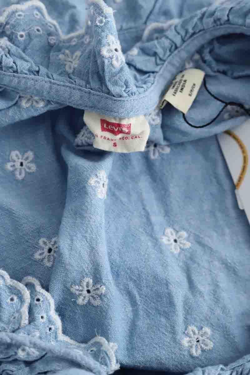 Cotton blouse LEVI'S - Seconde main Blue