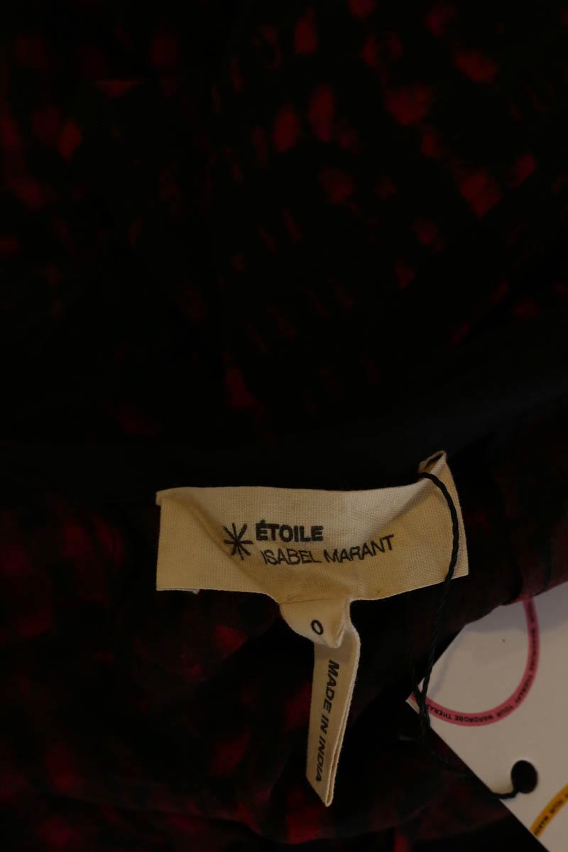 Slim cotton trousers ISABEL MARANT ÉTOILE - SECONDE MAIN Red