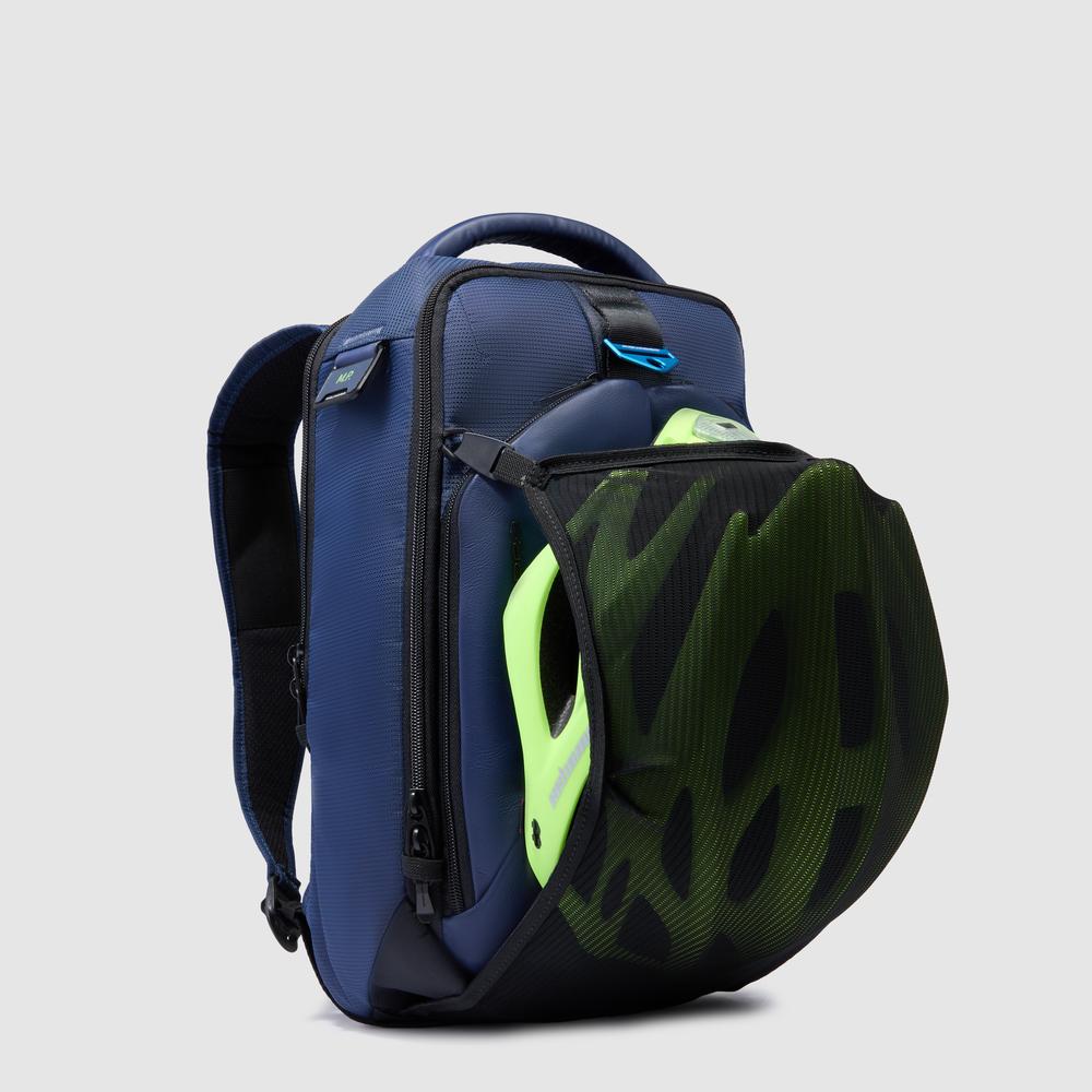 Travel backpack for 14-inch laptop PIQUADRO Blue