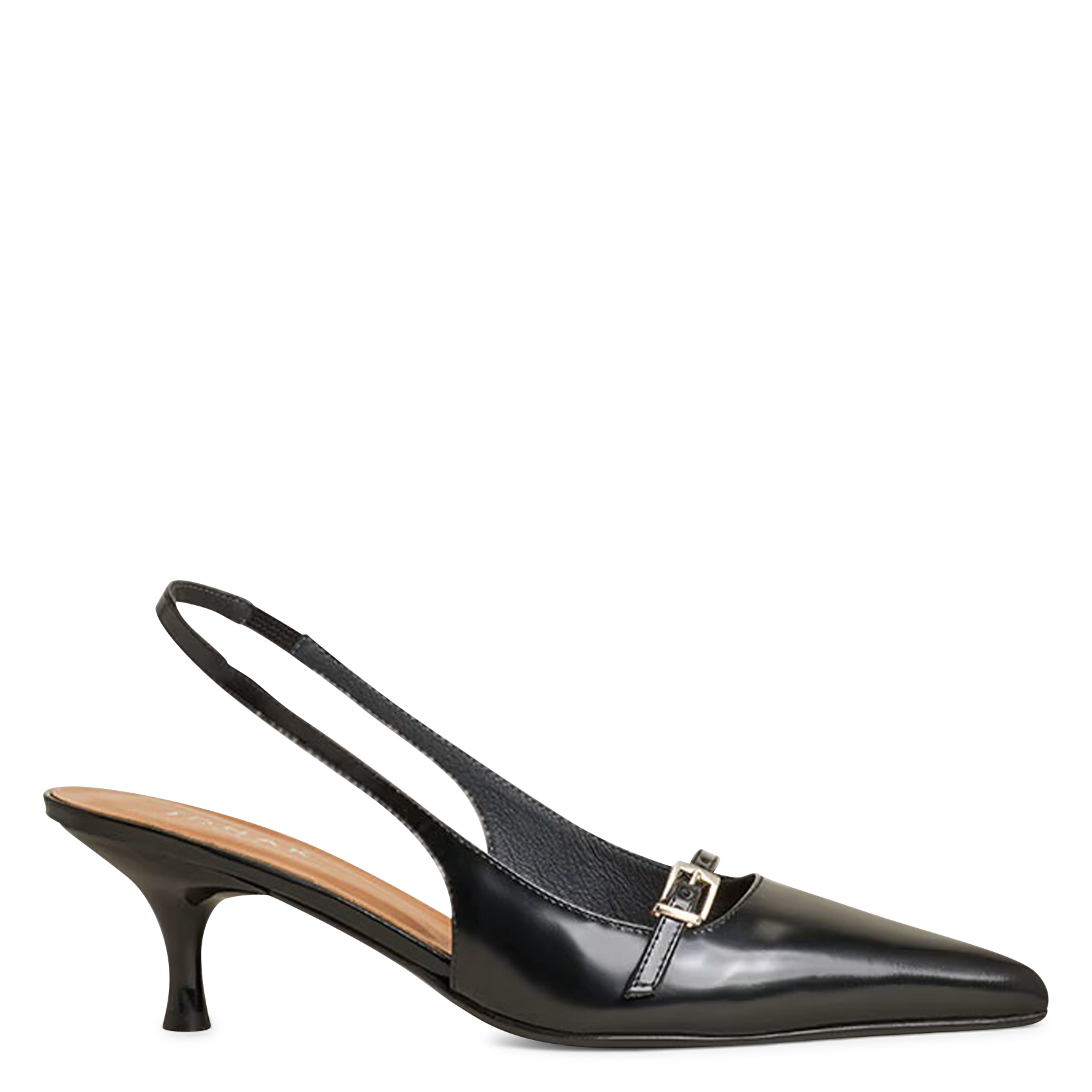 Leather high heel sandals JONAK