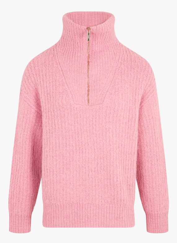 Pull met ronde hals - bruin - Morgan de Toi - PointCarré Pull met ronde hals - bruin - Morgan de Toi - PointCarré