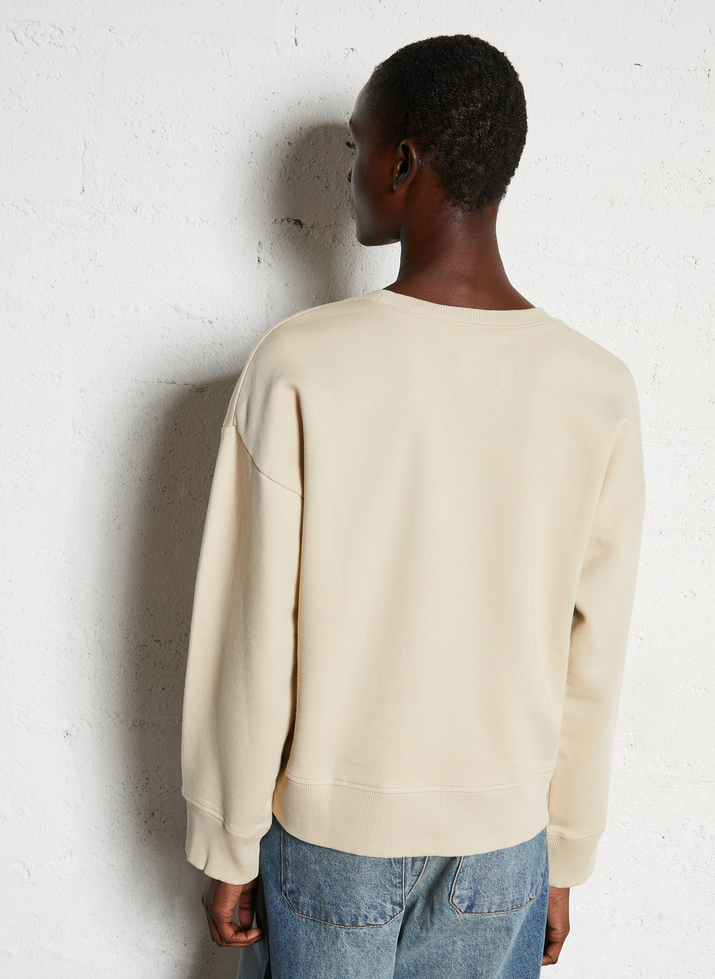 Effen sweater LEON & HARPER Grijs